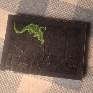 Rare,New/ Sealed - Green Gatorback Playing Cards by David Blaine